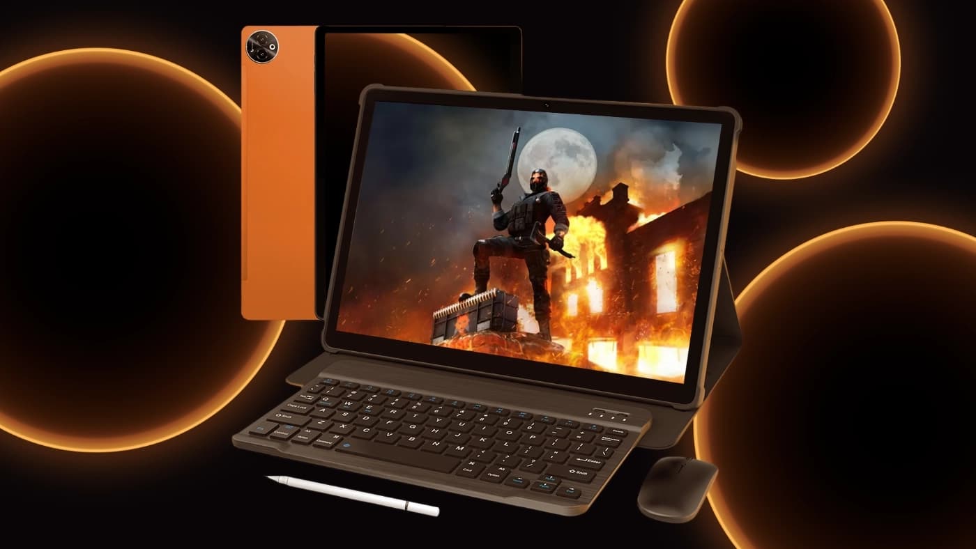 DOOGEE Tab E3 Max 14-inch, 32GB+256GB, Helio G100, 2.1K 90Hz, Android 15, 13500mAh with Keyboard & Stylus – Review